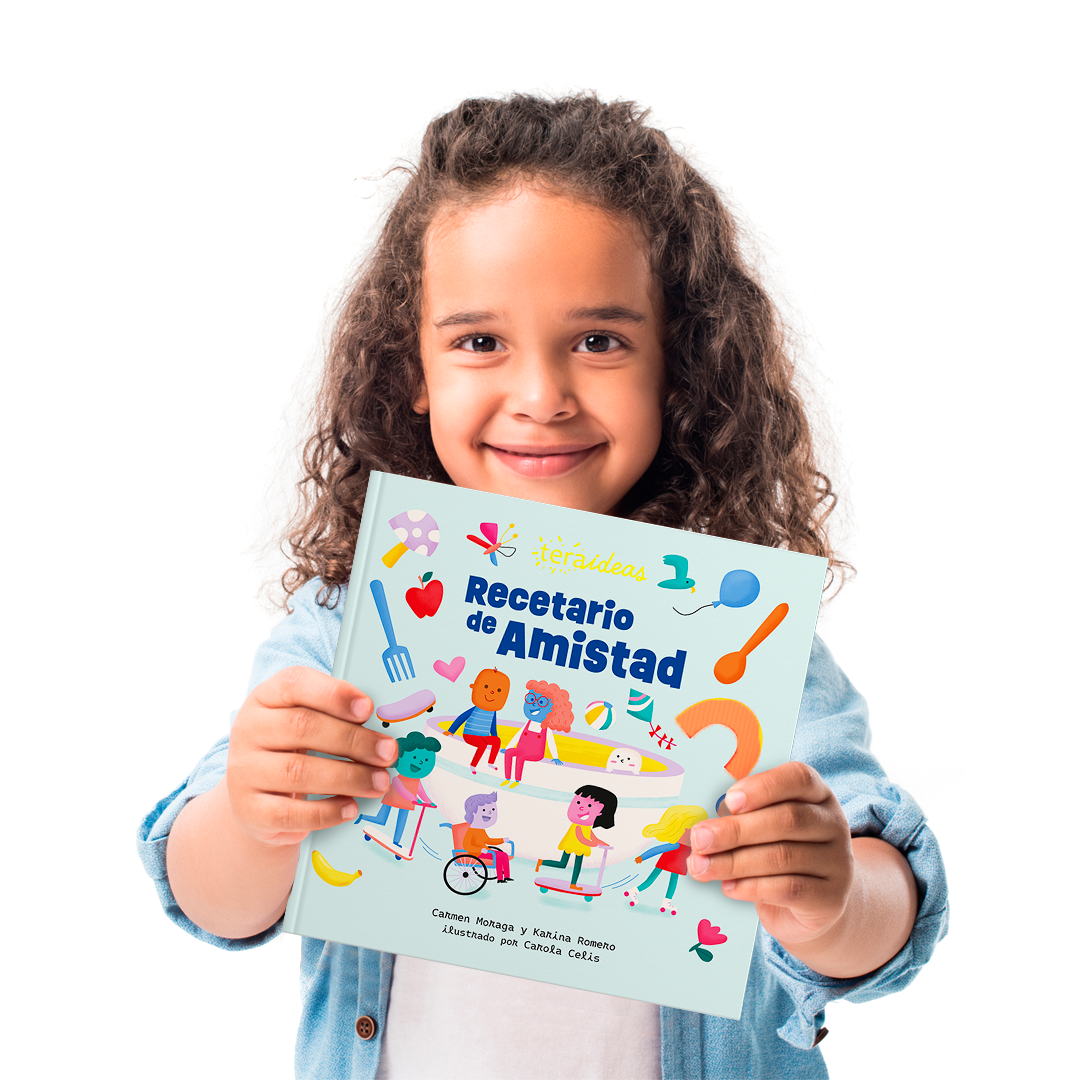 Libro Recetario de Amistad- Aprender a hacer amigos y compartir - Desde 4 años