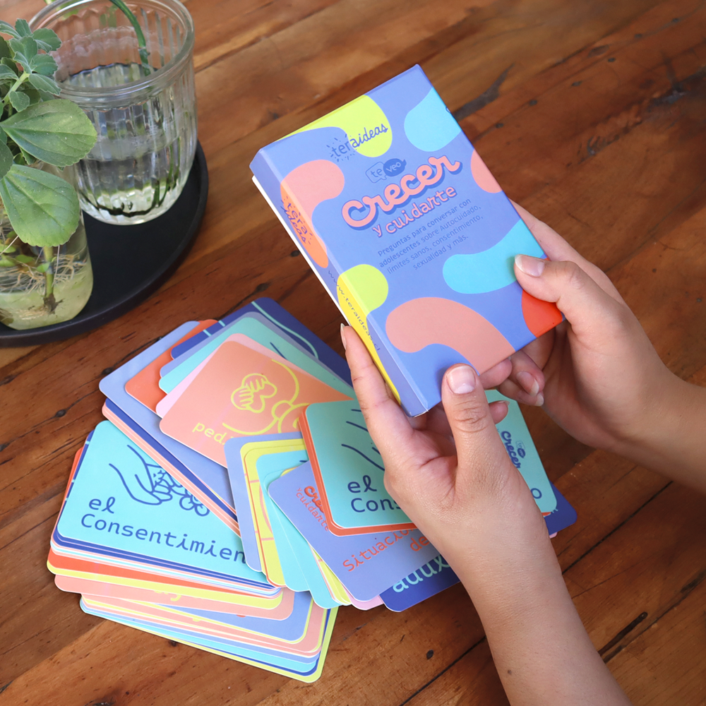 Cartas Te Veo Crecer y Cuidarte - Autocuidado, límites sanos y consentimiento para Adolescentes