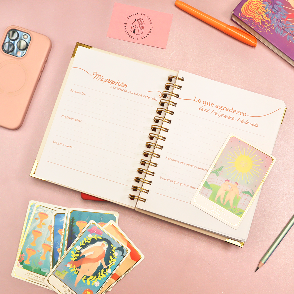 Agenda Días Mágicos - para rutinas de 4 semanas - Crea una Rutina de Gratitud y Conexión Personal