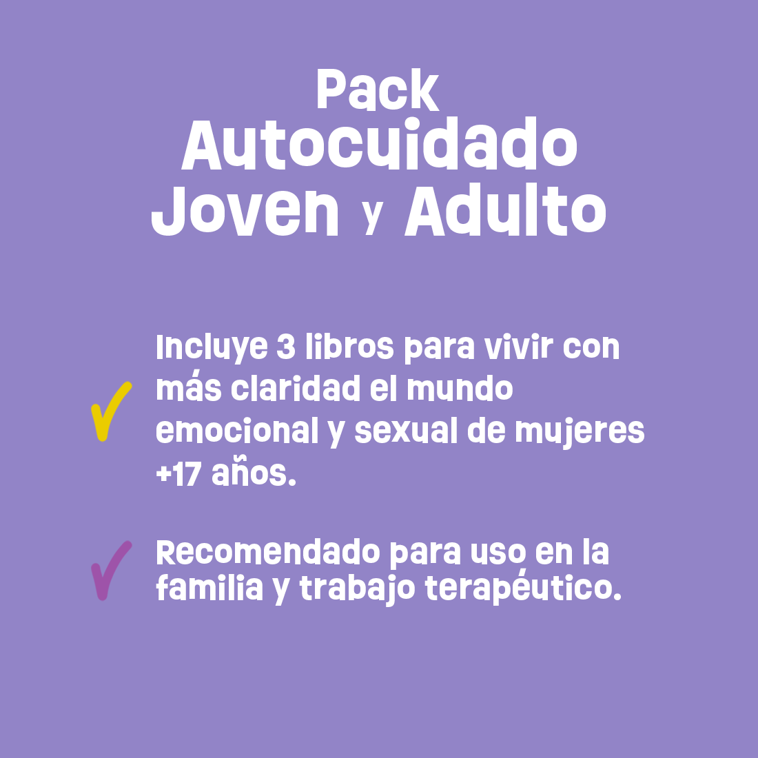 Pack Autocuidado joven y adulto