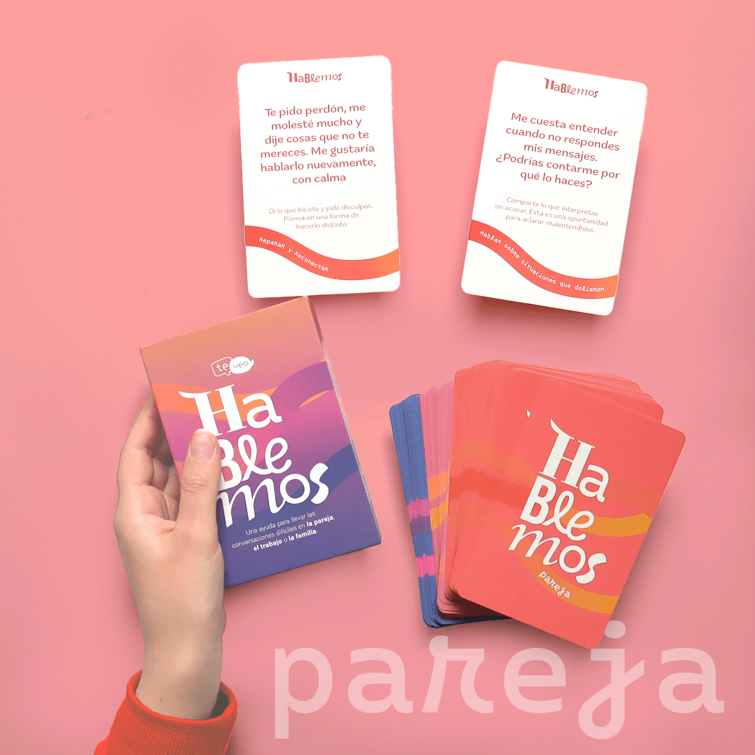 Cartas Te Veo Hablemos - Practicar Límites sanos y conversaciones difíciles - Editorial Teraideas