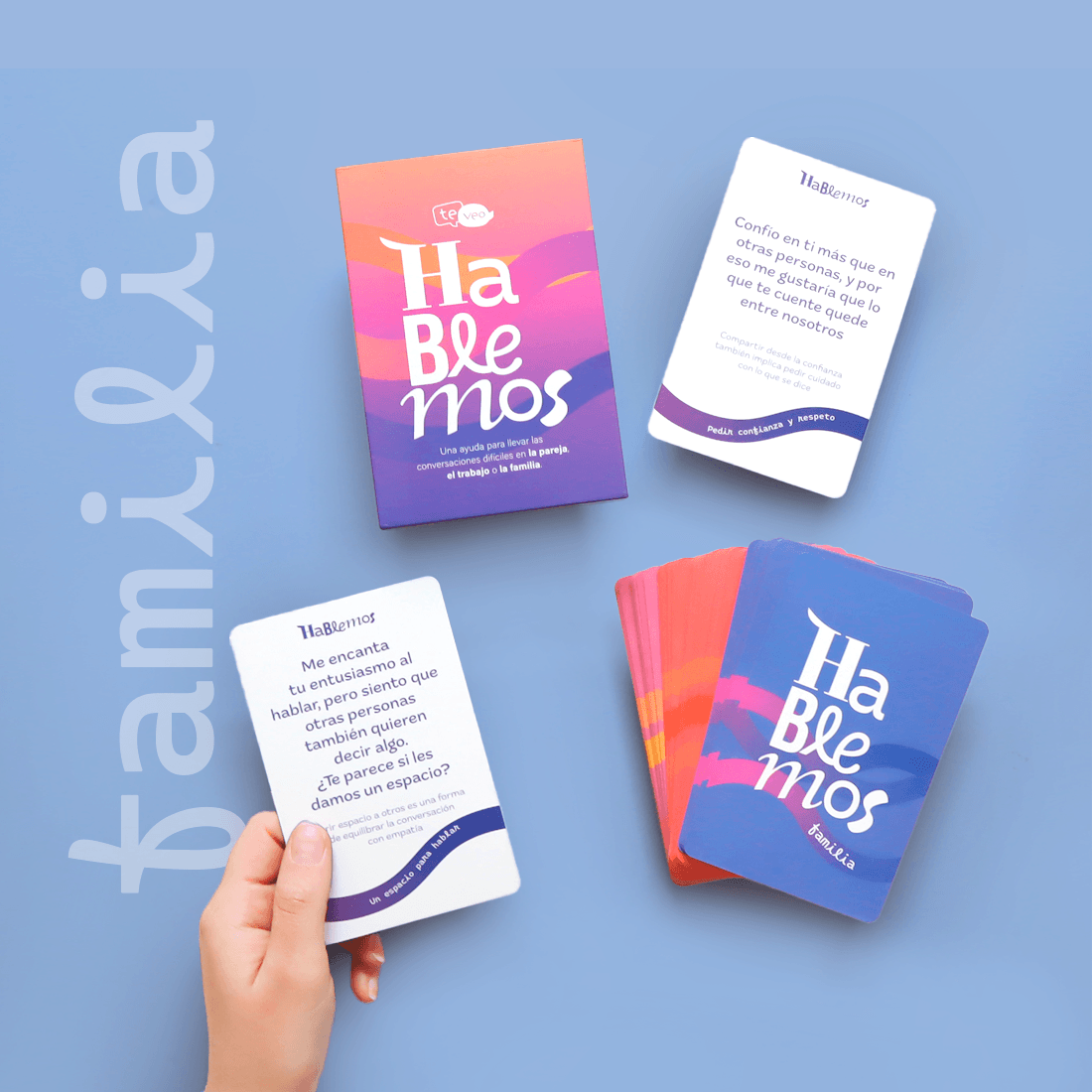 Cartas Te Veo Hablemos - Practicar Límites sanos y conversaciones difíciles - Editorial Teraideas