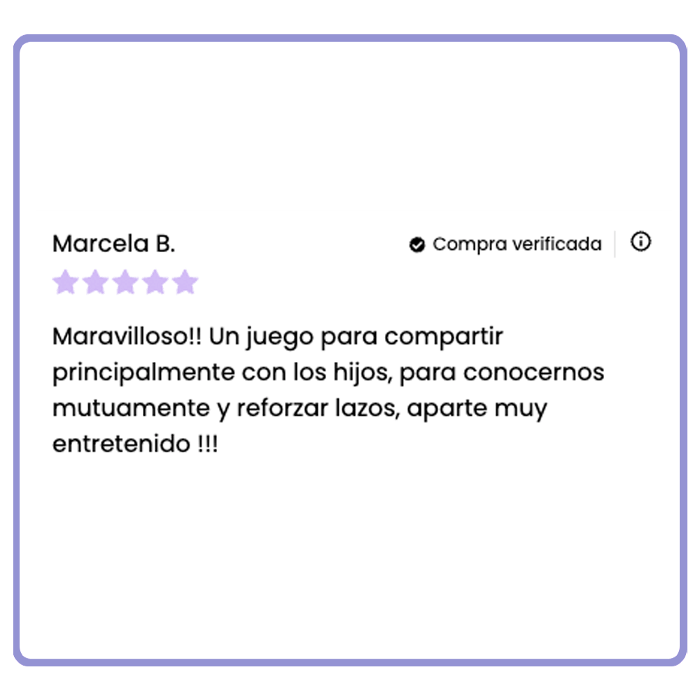 Cartas Te Veo - Juego de preguntas motivadoras - para Familias y Amigos - Editorial Teraideas