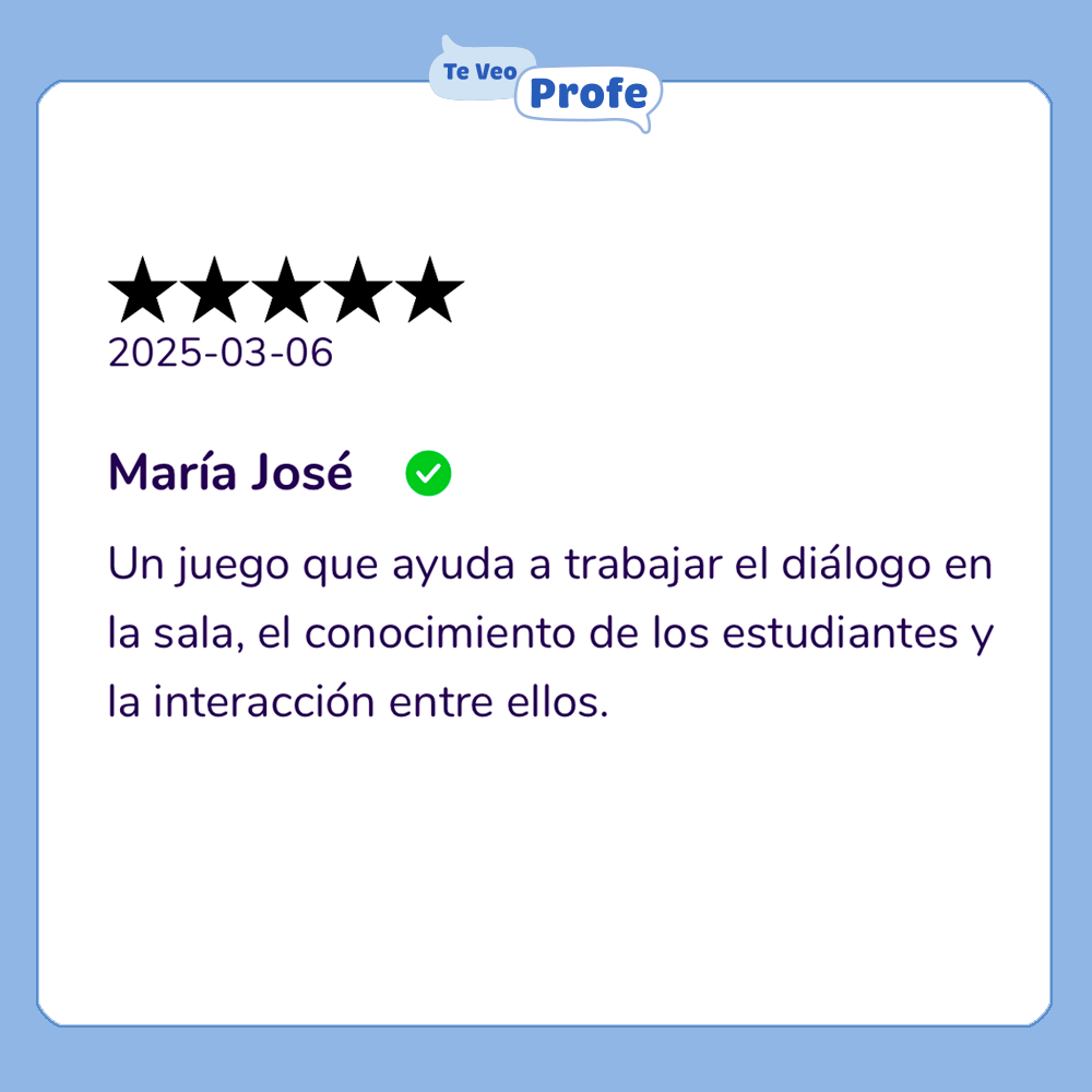 Cartas Te Veo Profe - Promover la Comunicación, Empatia y Aprendizaje en el Aula - Editorial Teraideas