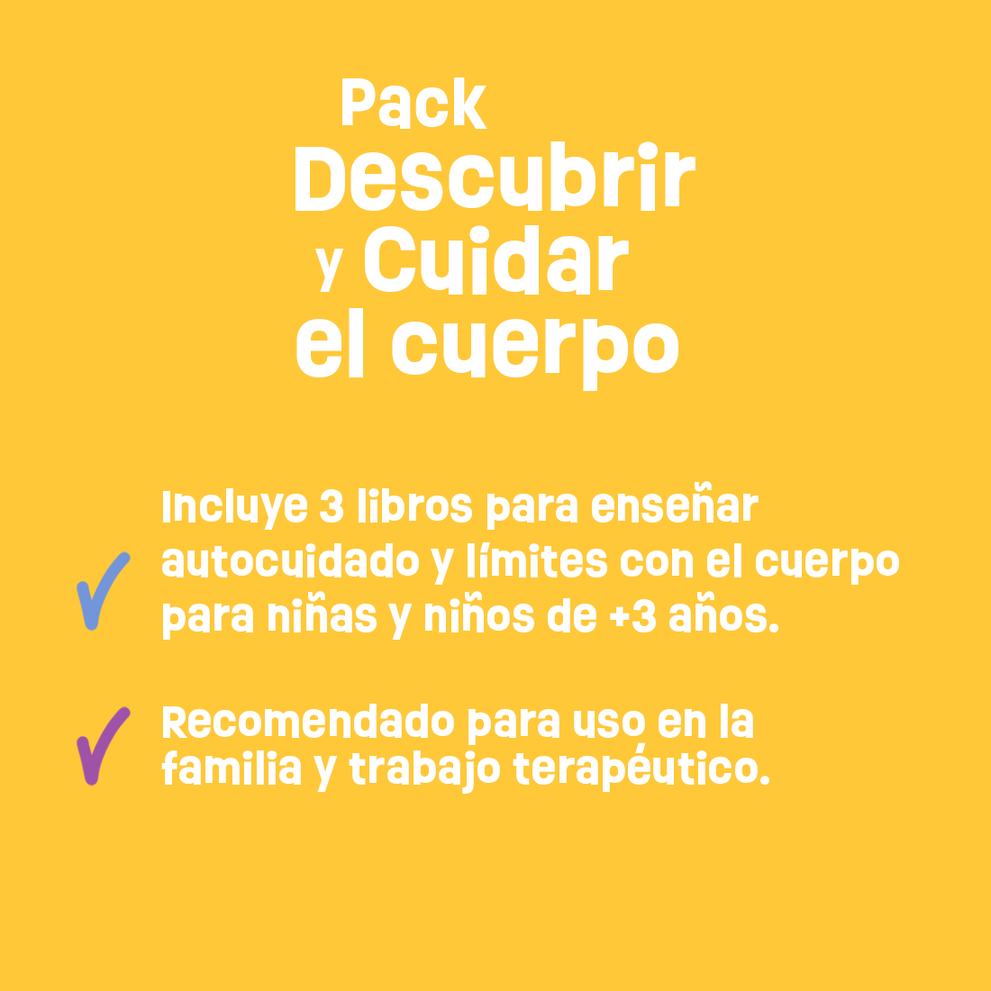 Pack Descubrir y Cuidar el cuerpo