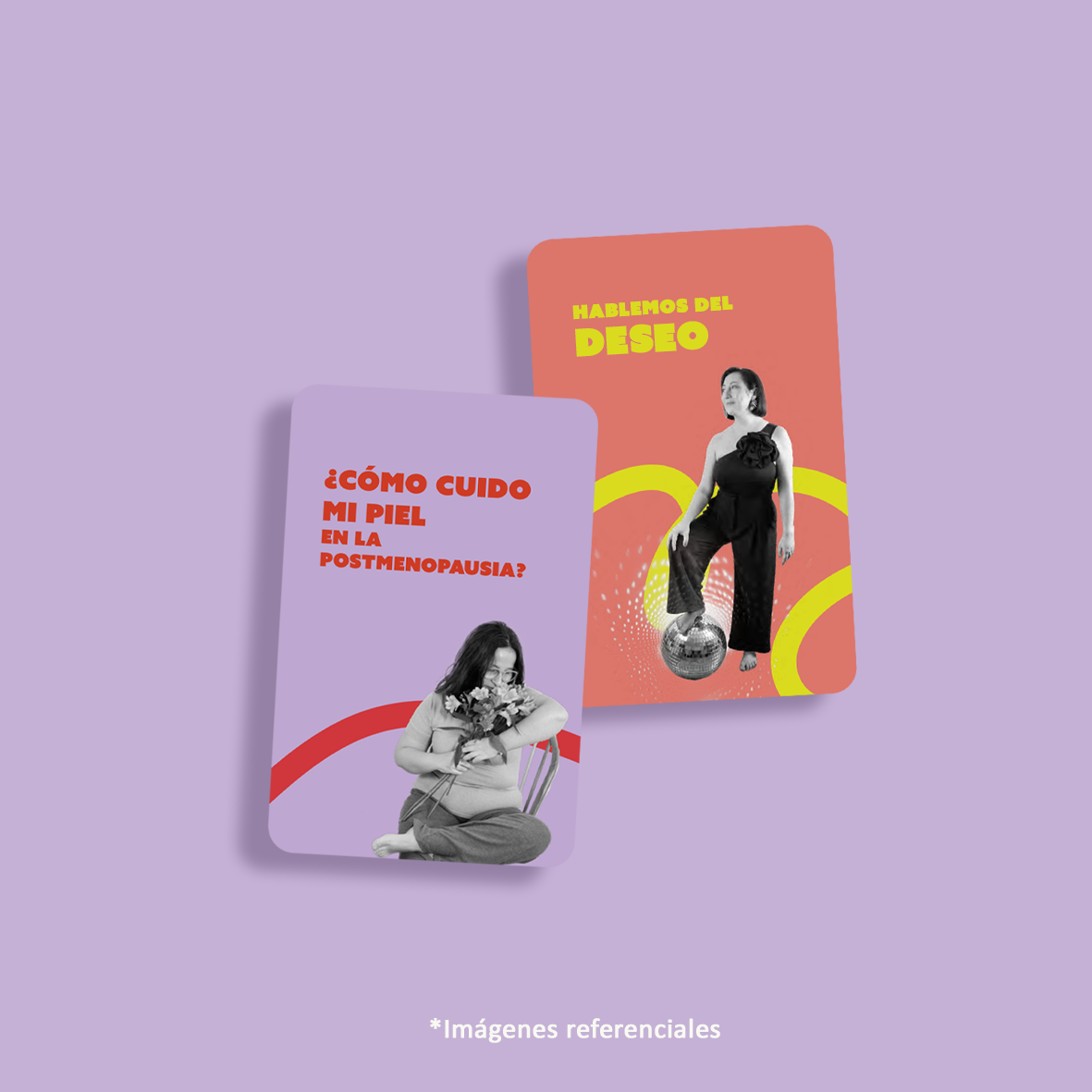 Cartas Menopausia Rebelde - 60 cartas para regalar y conversar
