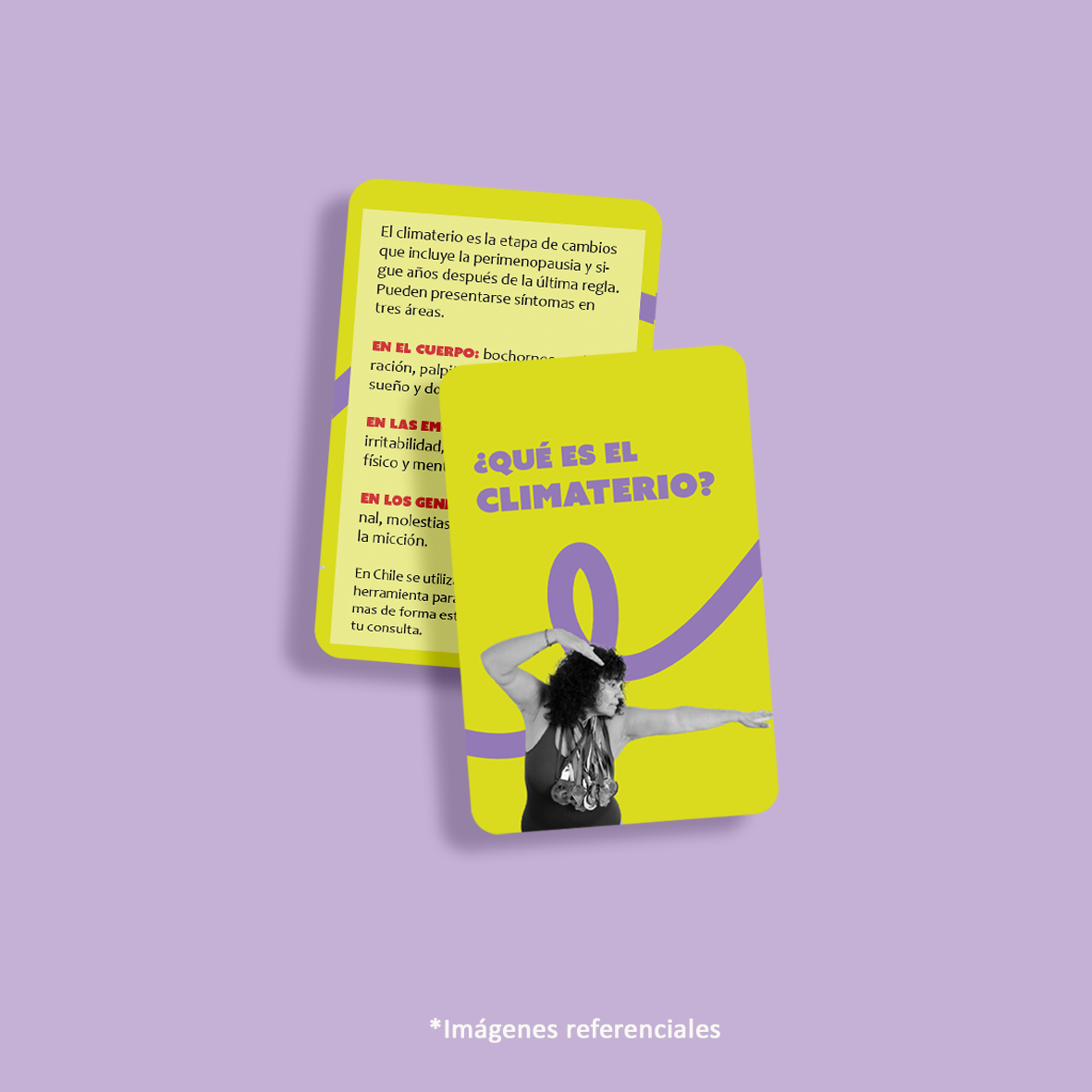 Cartas Menopausia Rebelde - 60 cartas para regalar y conversar