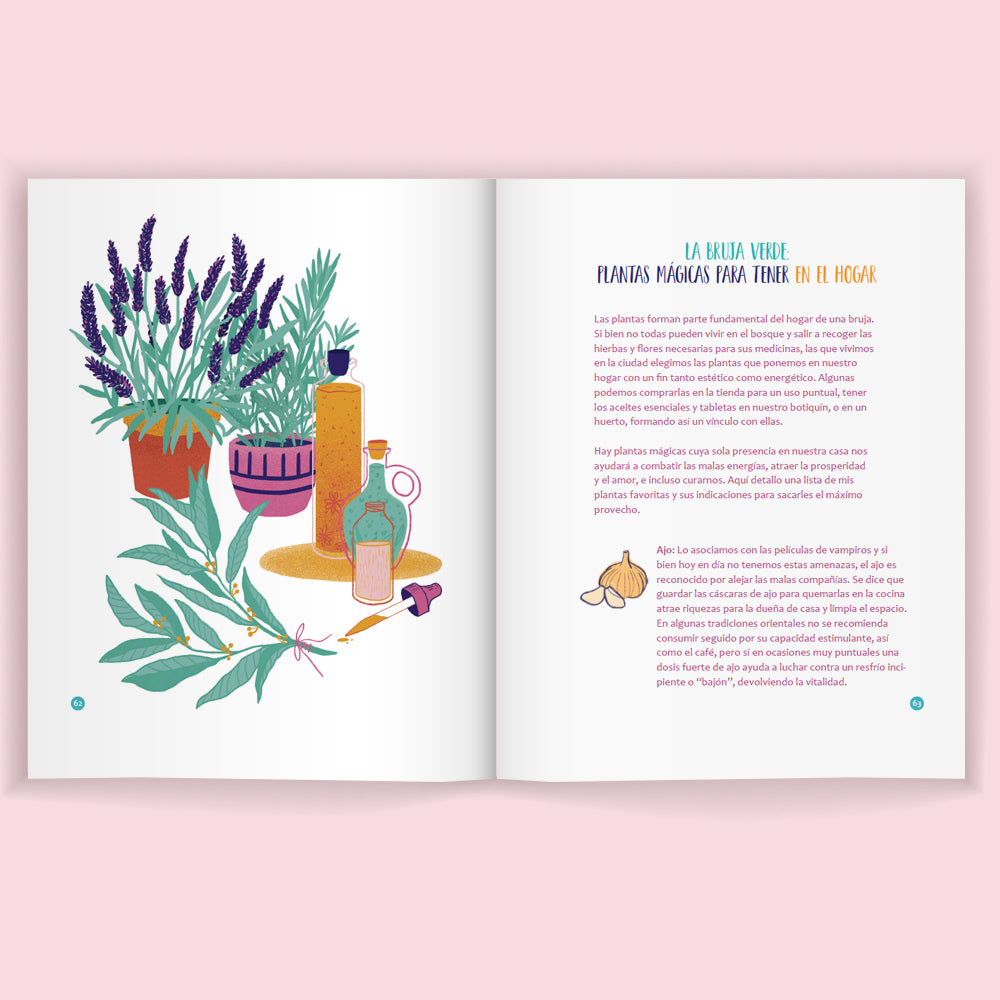 Libro Mujer Mágica - Rituales y conexión con  la Magia Natural