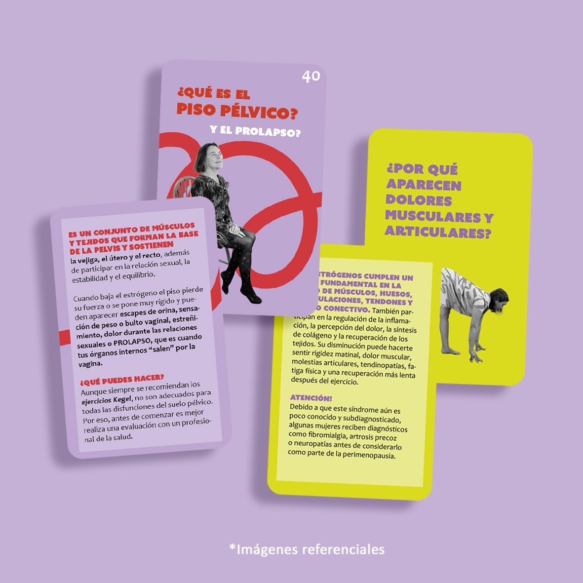 Cartas Menopausia Rebelde - 60 cartas para regalar y conversar