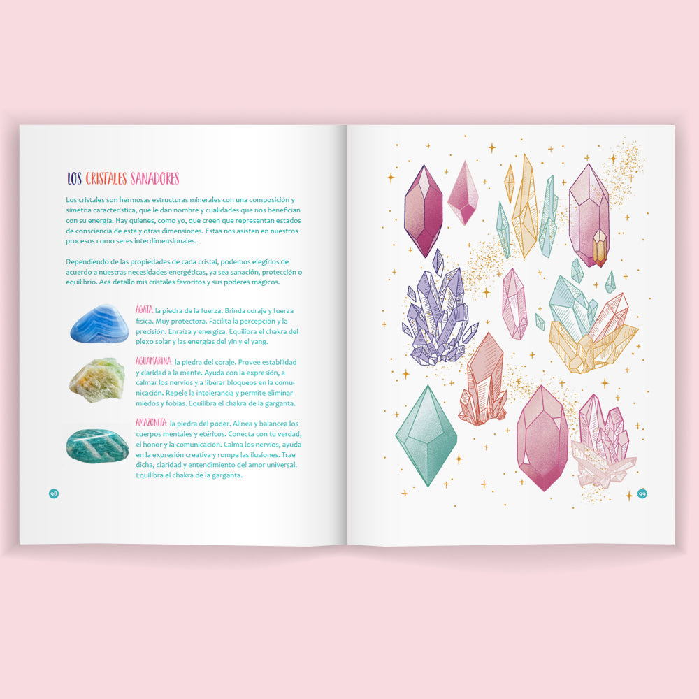 Libro Mujer Mágica - Rituales y conexión con  la Magia Natural