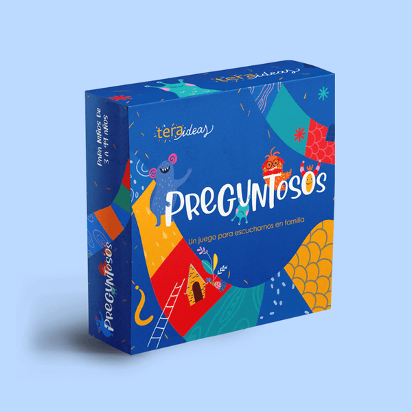 Juego Preguntosos - Conversación para familias y grupos - Desde 4 años - Editorial Teraideas