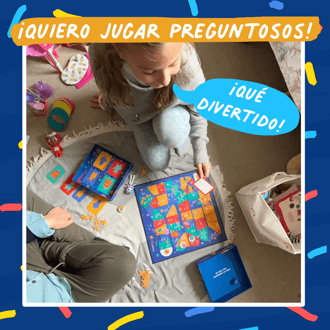 Juego Preguntosos - Conversación para familias y grupos - Desde 4 años