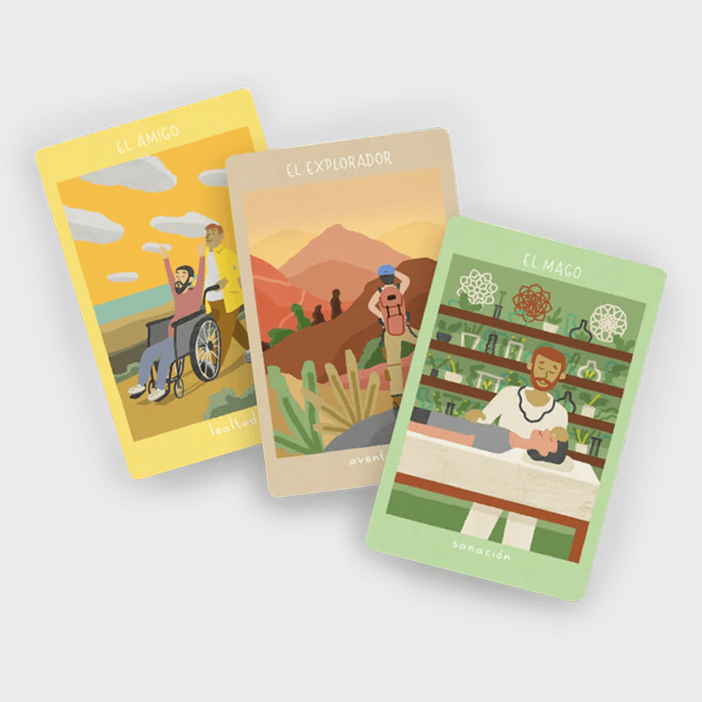 libro cartas arquetipos masculinos oraculo autonocimiento hombres