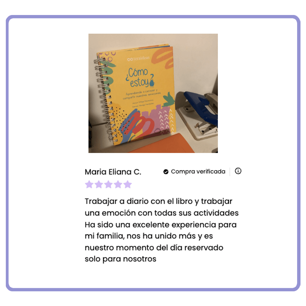 Libro ¿Cómo estoy? - Actividades de Educación Emocional - para niños desde 4 años - Editorial Teraideas