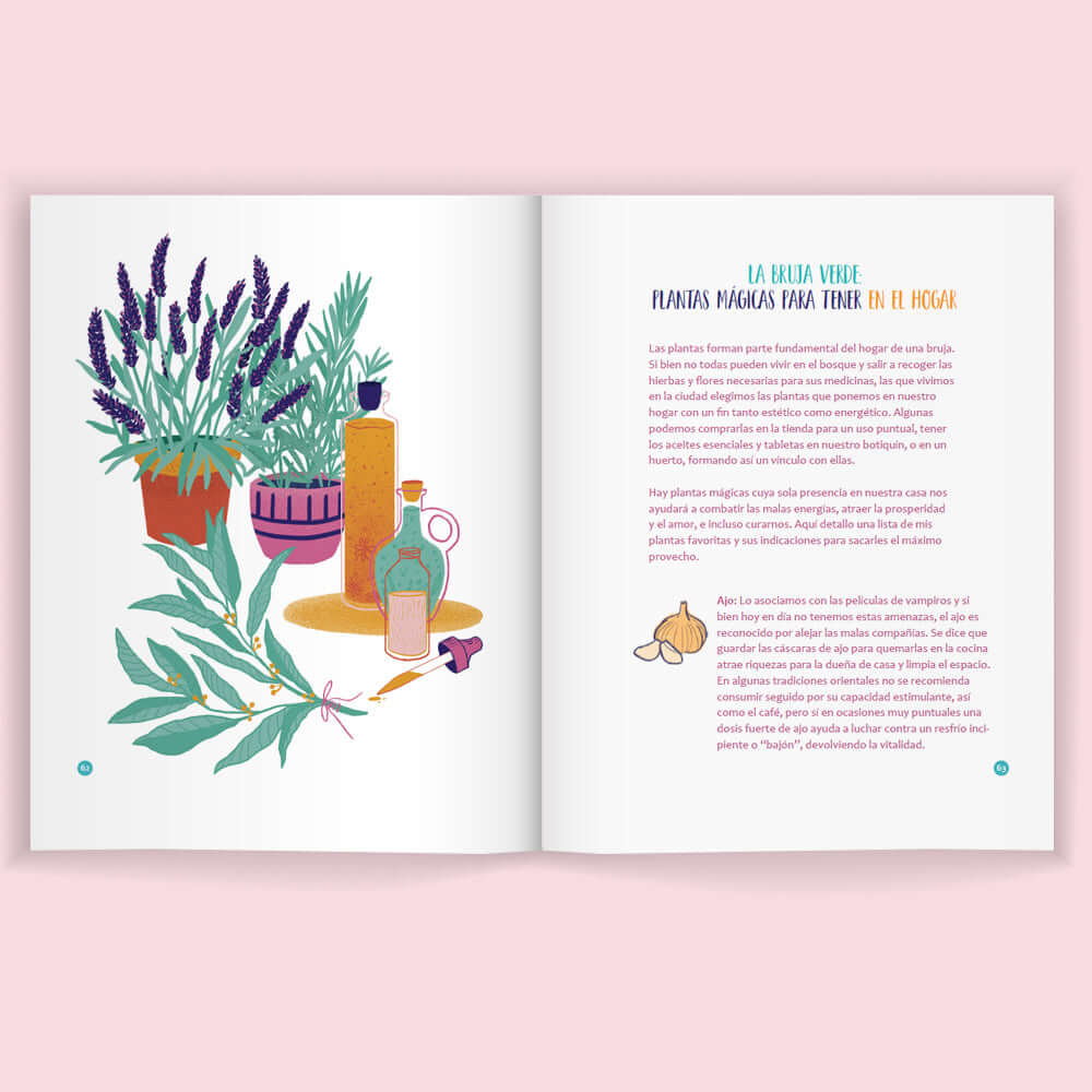 Libro Mujer Mágica - Rituales y conexión con la Magia Natural - Editorial Teraideas