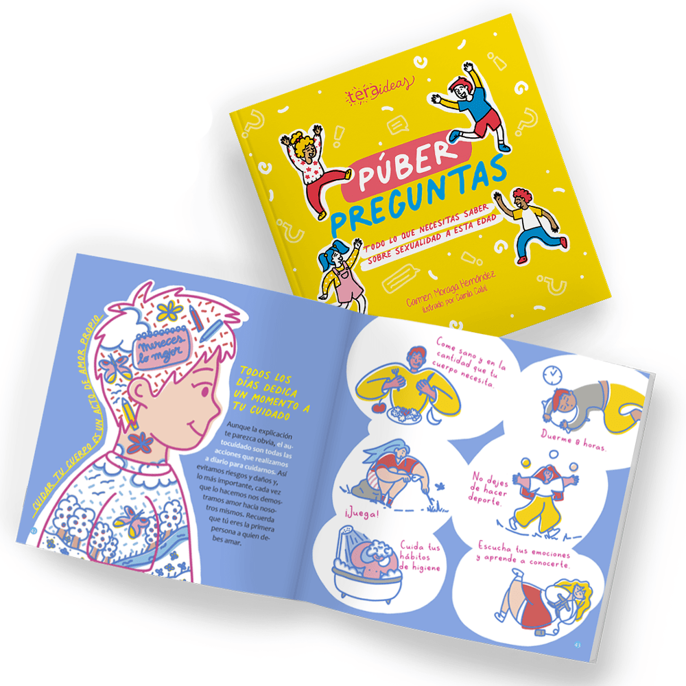 libro educacion sexual pubertad ninos desde 8 anos