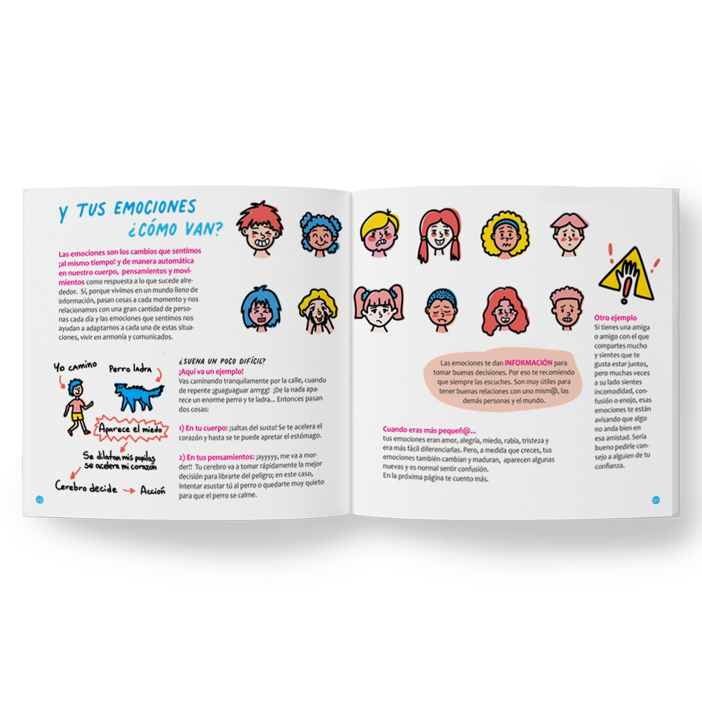 Libro Puber Preguntas para niños desde 8 años - Educación sexual y emocional pubertad - Editorial Teraideas