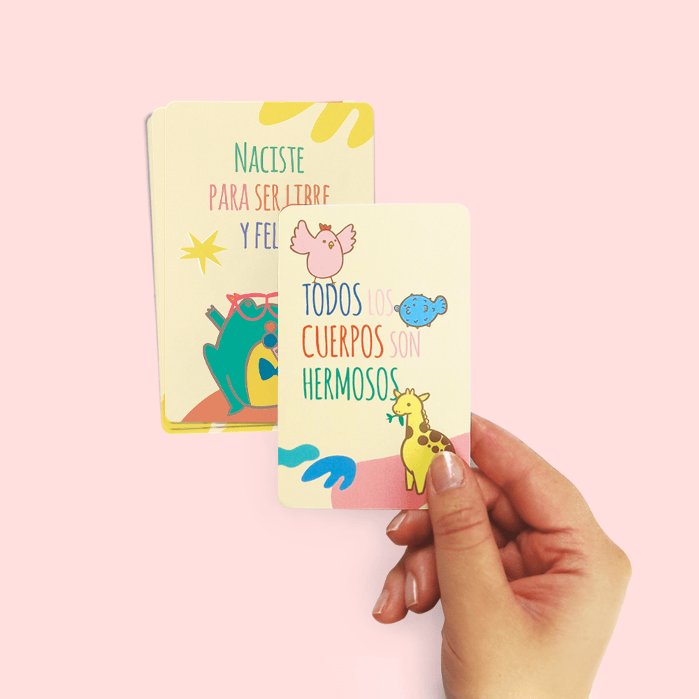 cartas frases positivas ninos desde 1 ano amor propio