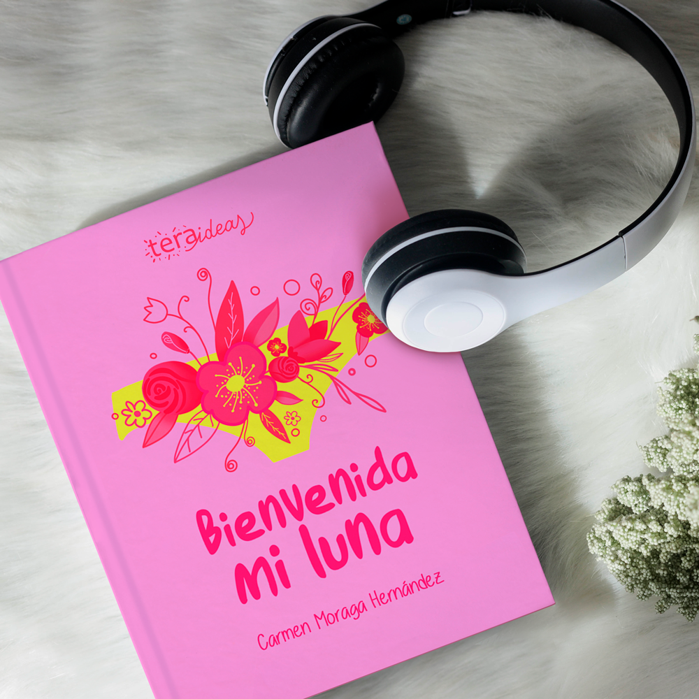 Libro Bienvenida mi luna + guía para padres - Educación emocional y sexual niñas desde 12 años