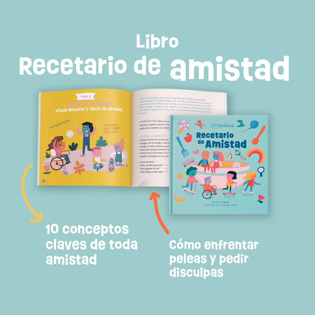 Pack 4 esenciales para Crecer Juntos - Editorial Teraideas