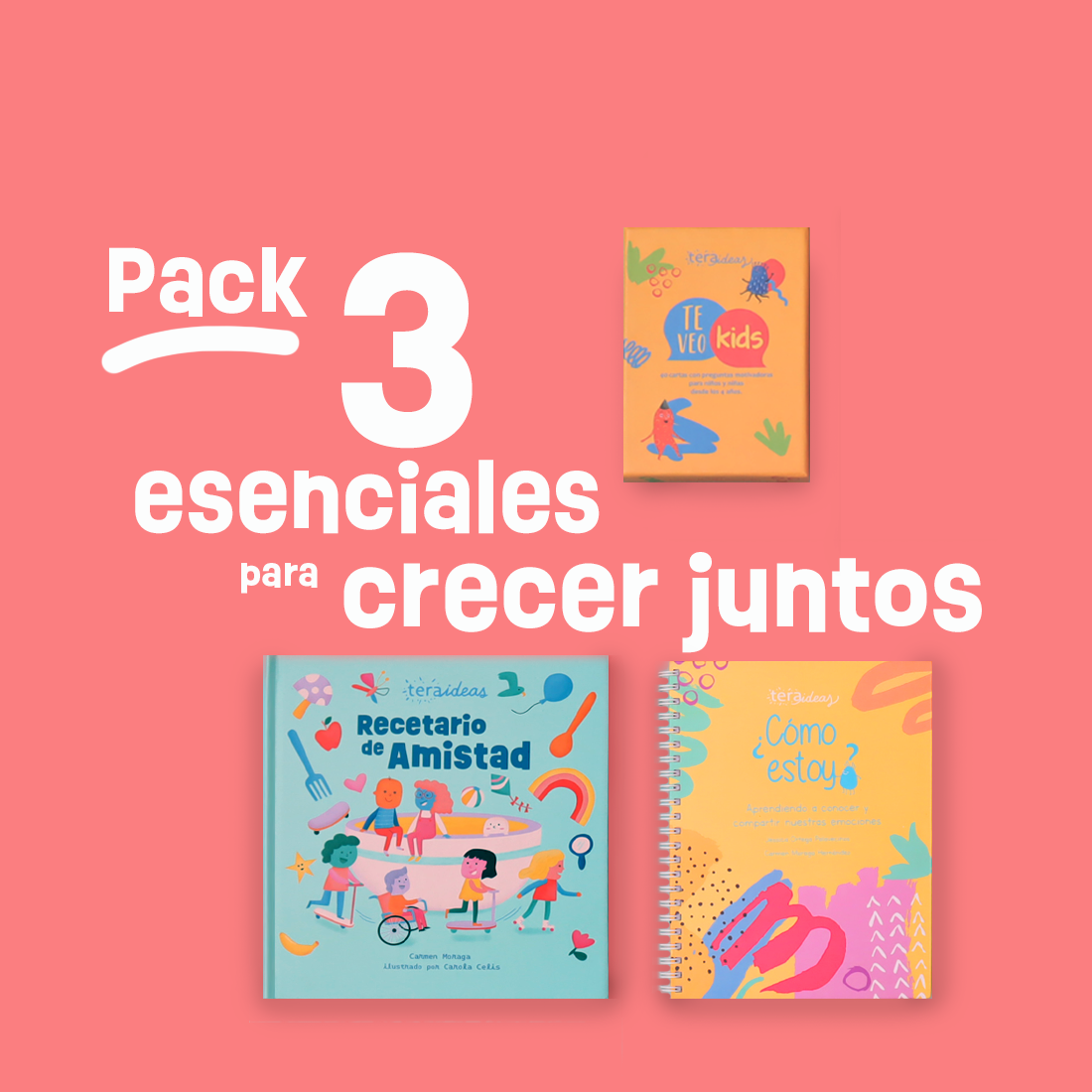 Pack 3 esenciales para Crecer Juntos