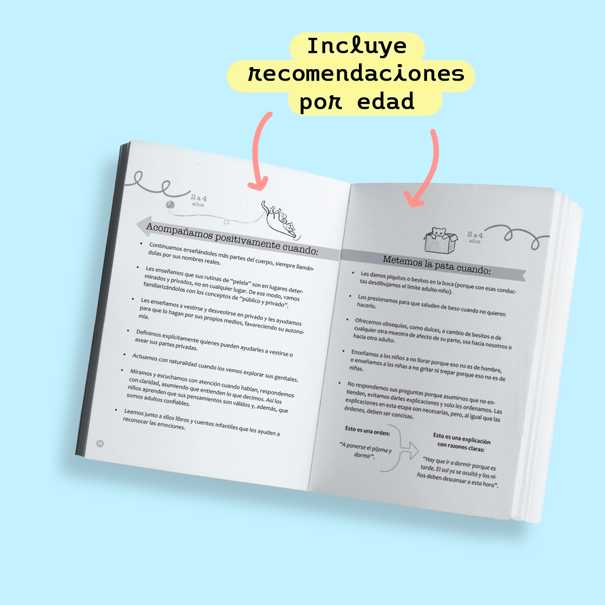 Para No Meter la Pata - Guía de educación sexual de 0 a 17 años para padres y adultos - Editorial Teraideas