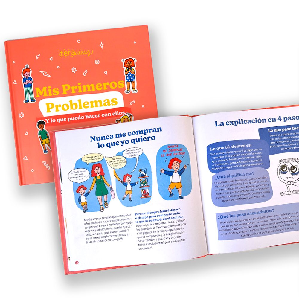 Libro Mis Primeros Problemas - Ayuda para entender la frustración y las dificultades - para niños desde 4 años