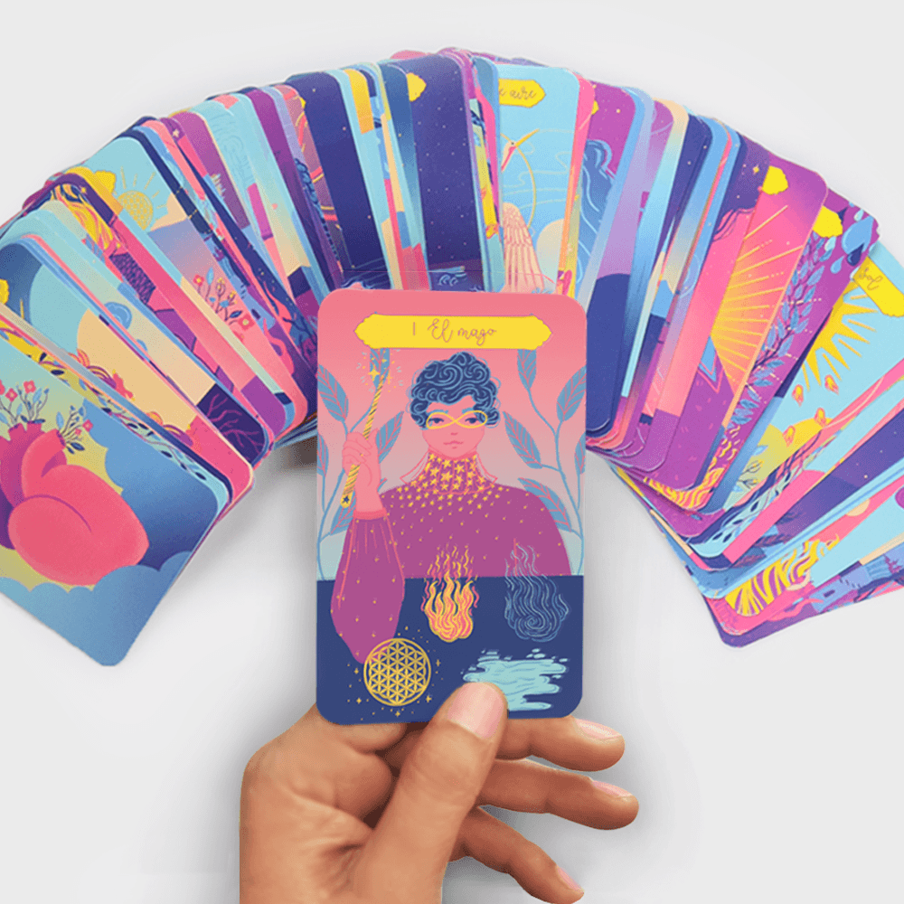 tarot hibrido Mitico Rider Waite Marsella autoconocimiento