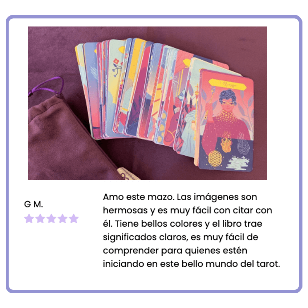 Tarot Reflejo del Alma – Mazo de cartas con libro explicativo | Tarot de Autoconocimiento y Crecimiento Personal - Editorial Teraideas