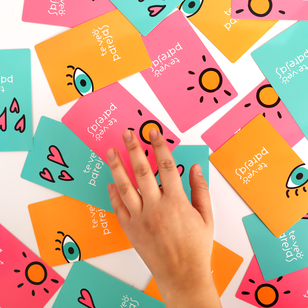 Cartas Te Veo Parejas - Preguntas para Reconectar en pareja - Mazo de 80 cartas