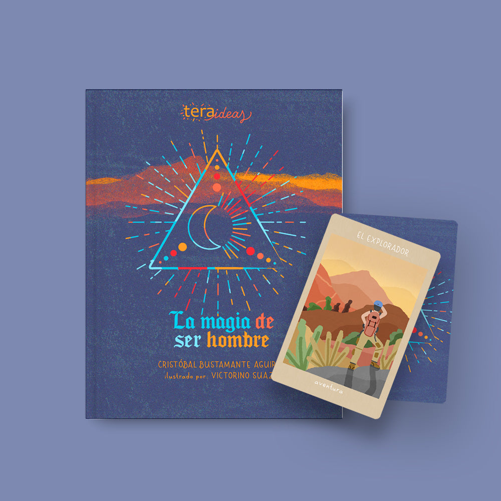 La Magia de ser Hombre Libro y cartas - Autoconocimiento a través de Arquetipos