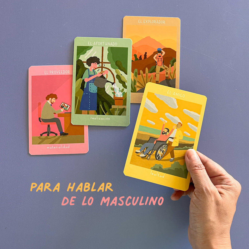 La Magia de ser Hombre Libro y cartas - Autoconocimiento a través de Arquetipos