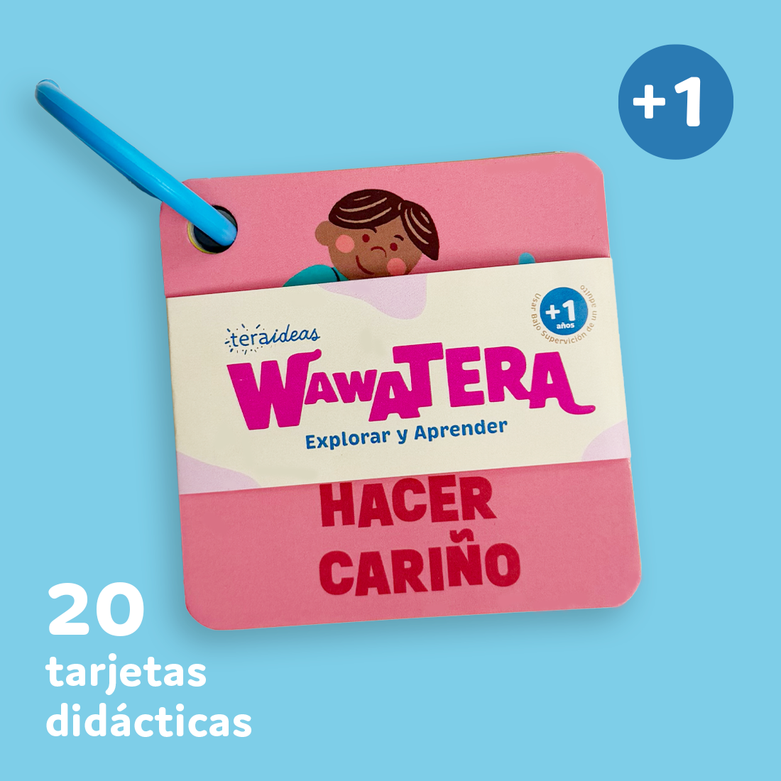 Wawatera - Láminas para explorar y aprender - Niños +1 año