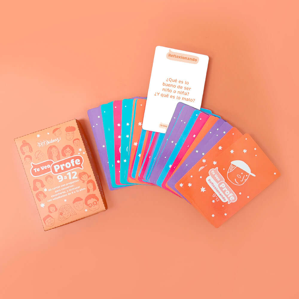 Cartas Te Veo Profe 9 a 12 años - Promover comunicación y empatía en el Aula