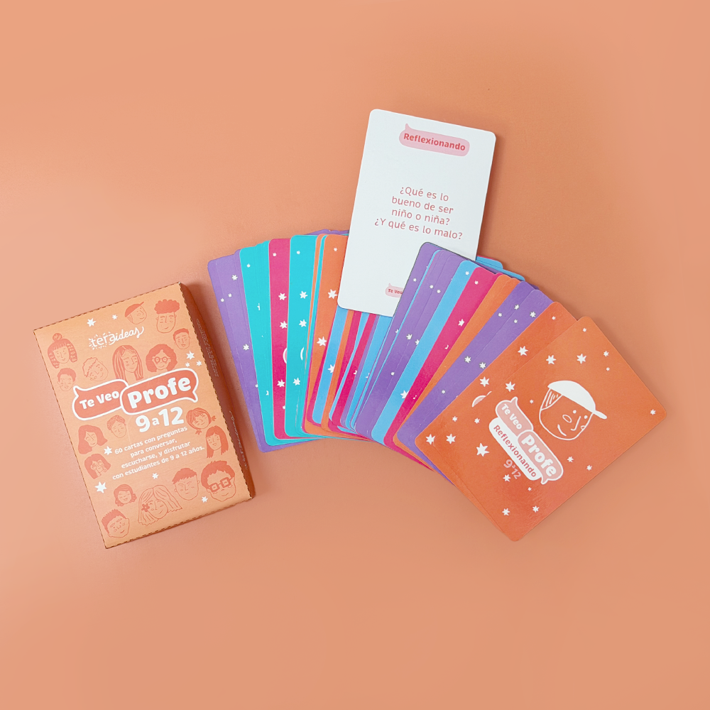 Cartas Te Veo Profe 9 a 12 años- Promover comunicación y empatía en el Aula