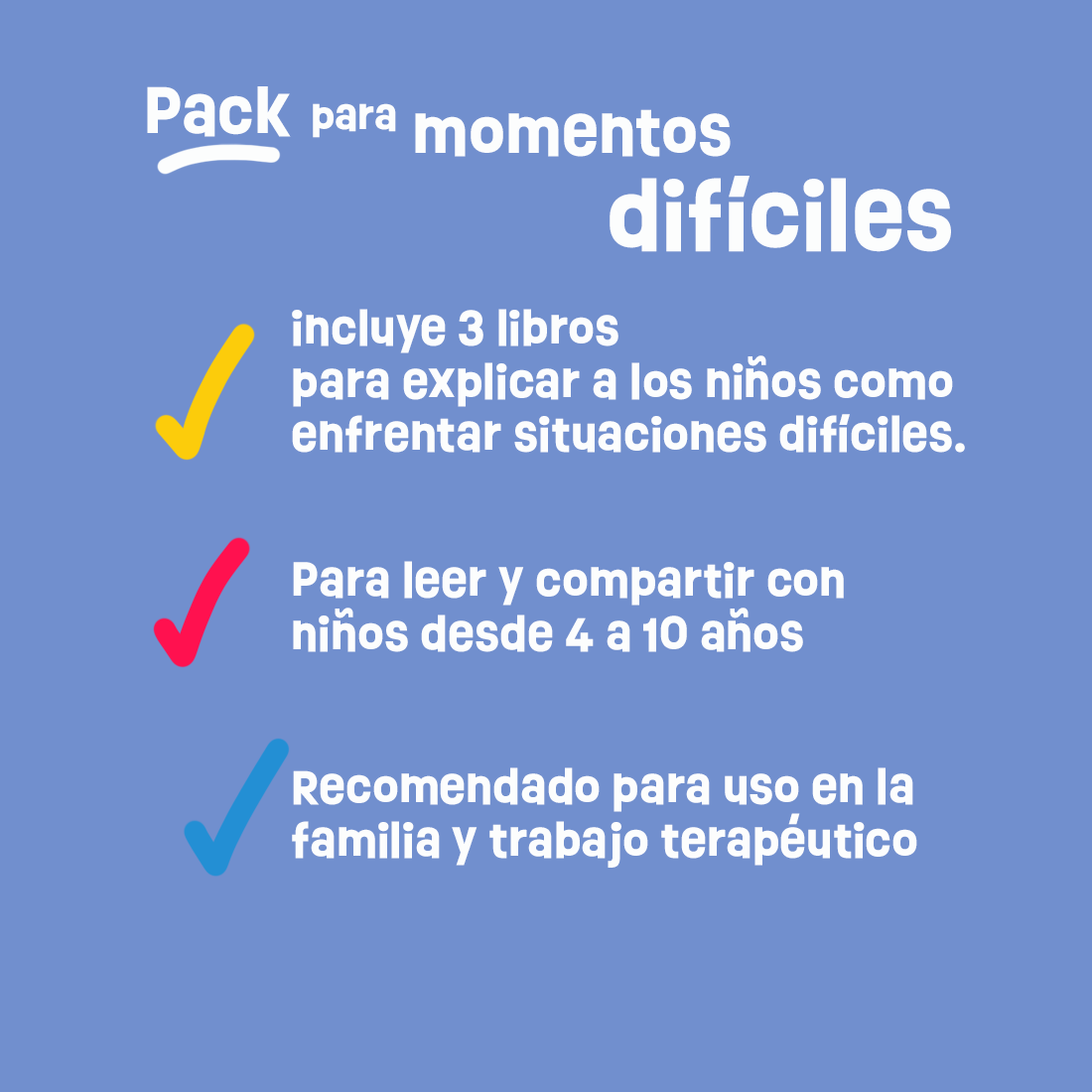 Pack Para Momentos difíciles