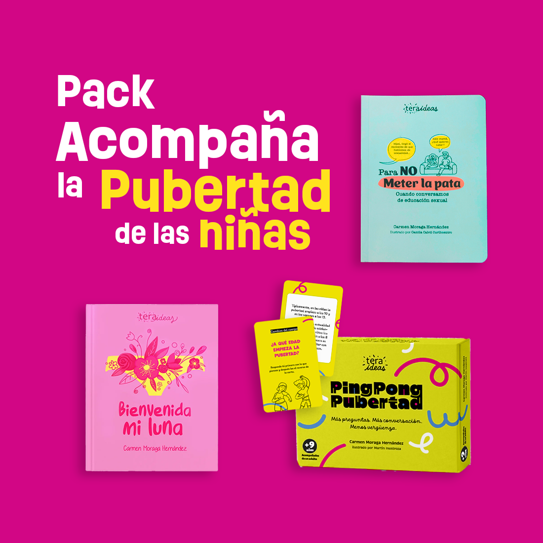 Pack Acompaña la Pubertad de las niñas