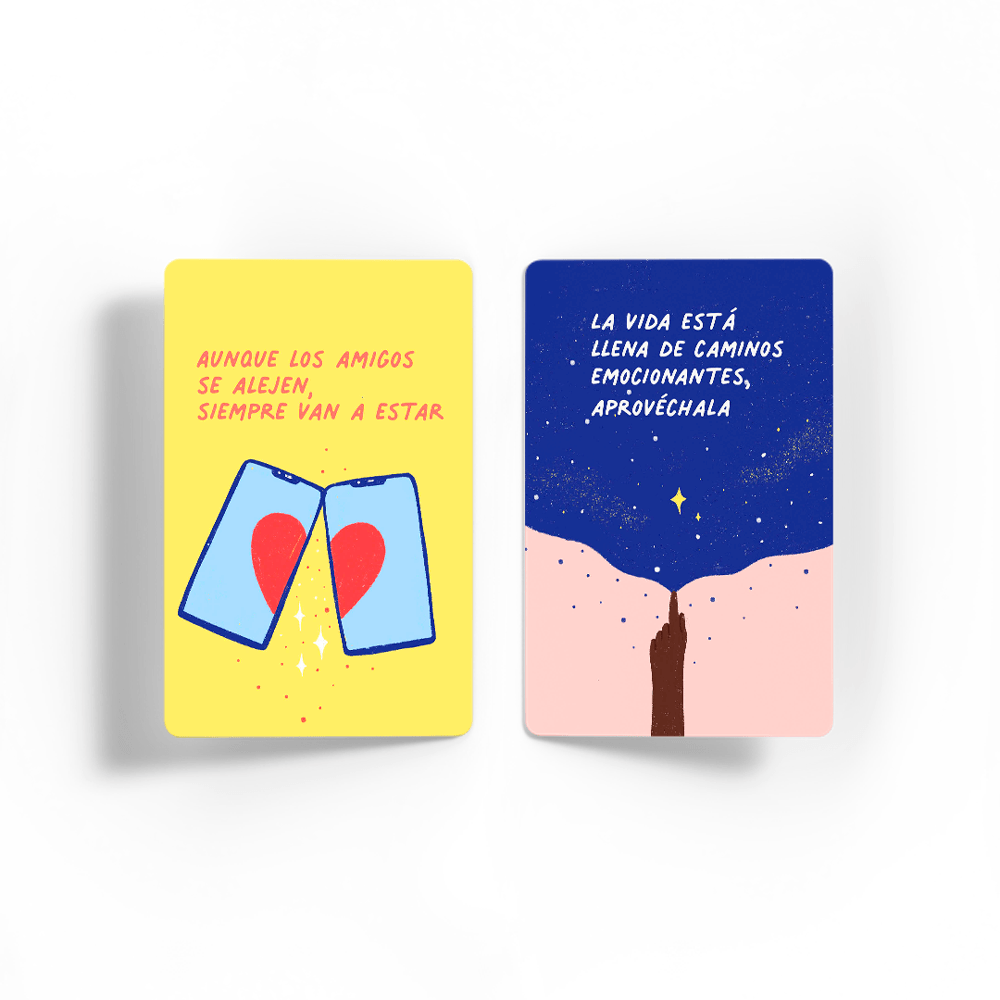 Cartas Frases para tu Camino - Conversación - con chicos y chicas desde los 12 años - Editorial Teraideas