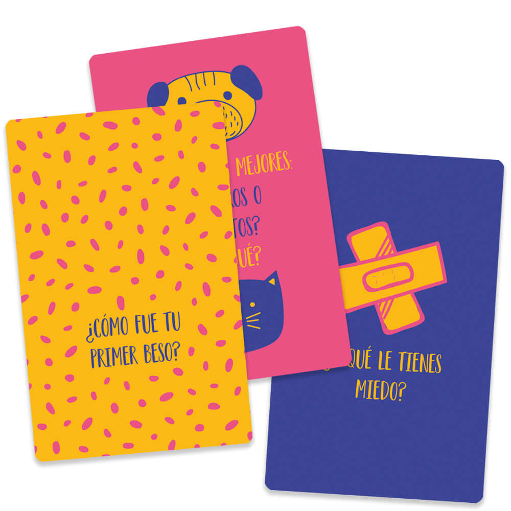 Cartas Te Veo - Juego de preguntas motivadoras - para Familias y Amigos - Editorial Teraideas