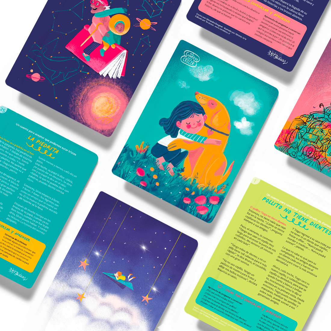 Mis Cuentos para Crecer - Cuentos para Dormir - Set 30 cuentos Autocuidado y Bienestar - Niños desde 4 años