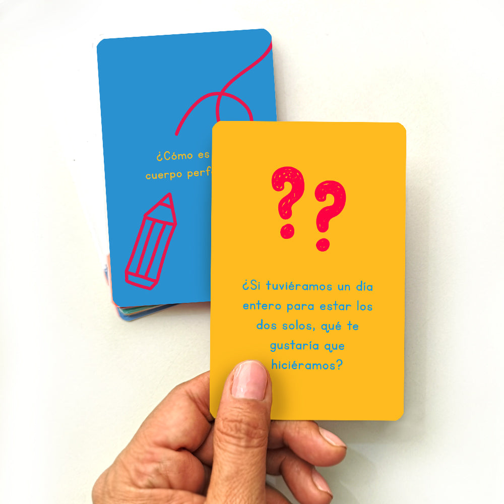 Cartas Te Veo Kids  - Juego de preguntas motivadoras - para niños y padres - Educación emocional