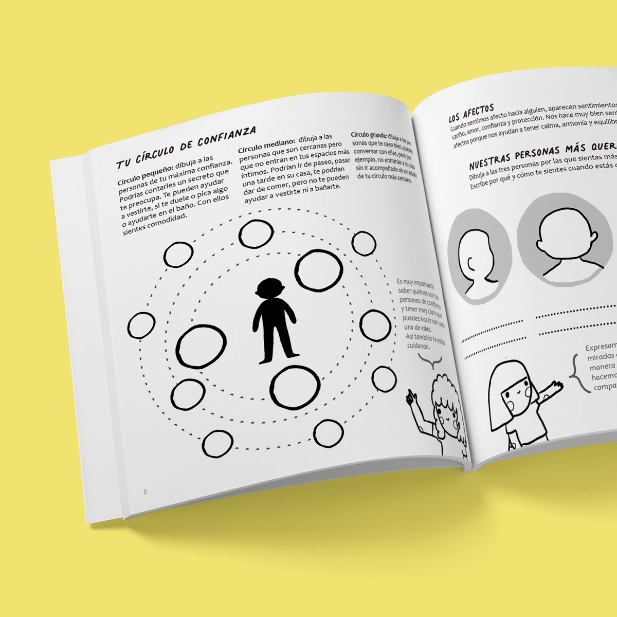 Libro MiniAmigos me enseñan a cuidar mi cuerpo - Autocuidado - Prevención - Actividades para Pintar - Para niños desde 3 años