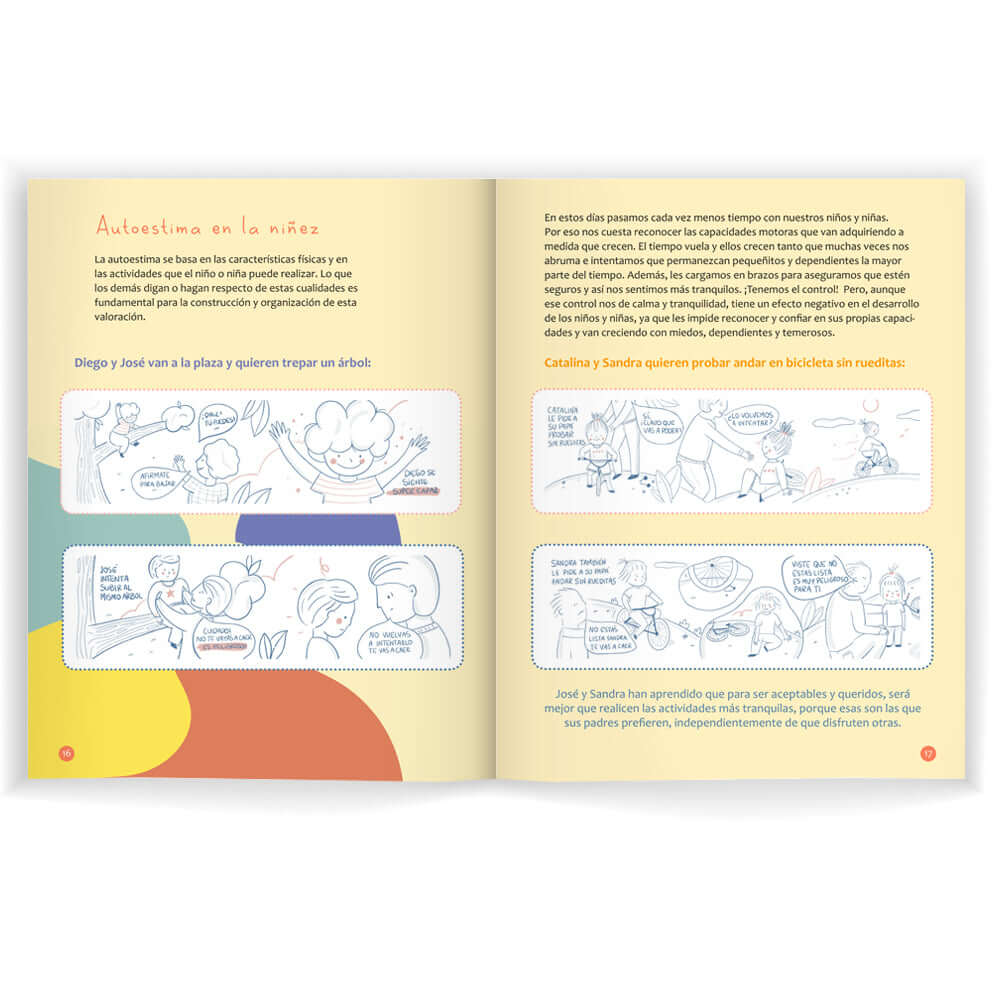 Guía: Autoestima para el Corazón - Manual para Padres y Adultos cuidadores - Potenciando la autoestima saludable en niños y niñas - Editorial Teraideas