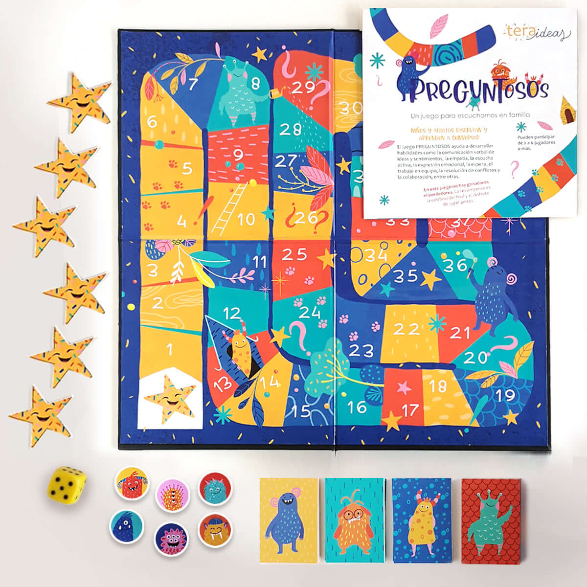 Juego Preguntosos - Conversación para familias y grupos - Desde 4 años