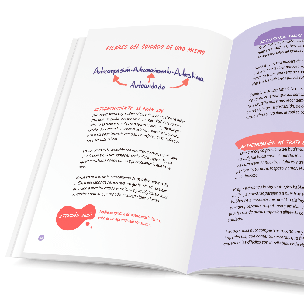 libro autocuidado bienestar emocional mente ambiente desde 17 anos