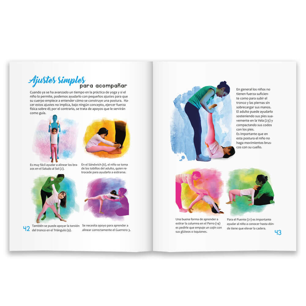 Libro Juguemos al Yoga + set de cartas - Yoga infantil y familias - Juegos de yoga - Editorial Teraideas