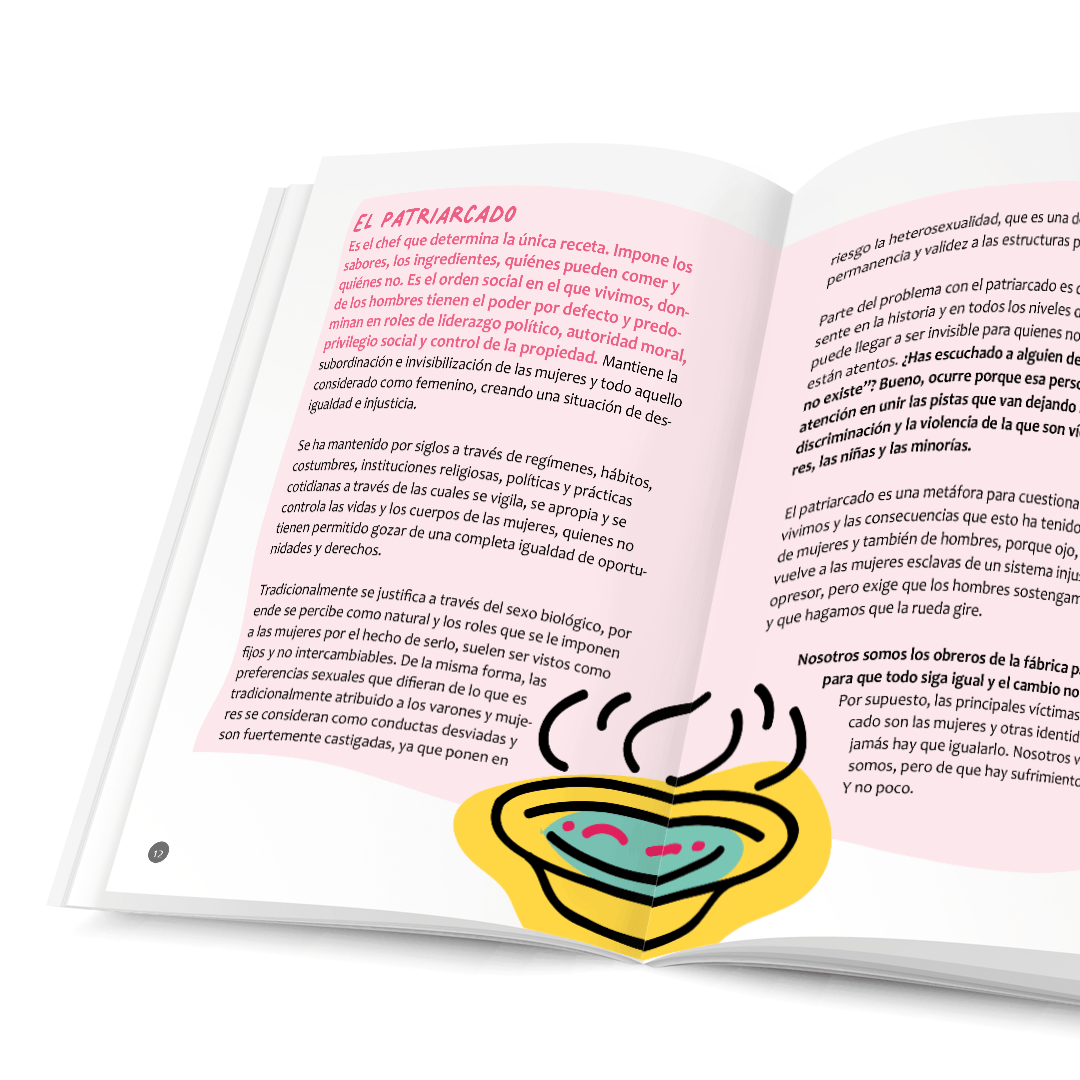 Libro Masculinidad Sal y Pimienta - Libro educativo para reflexionar la masculinidad - psicología masculina