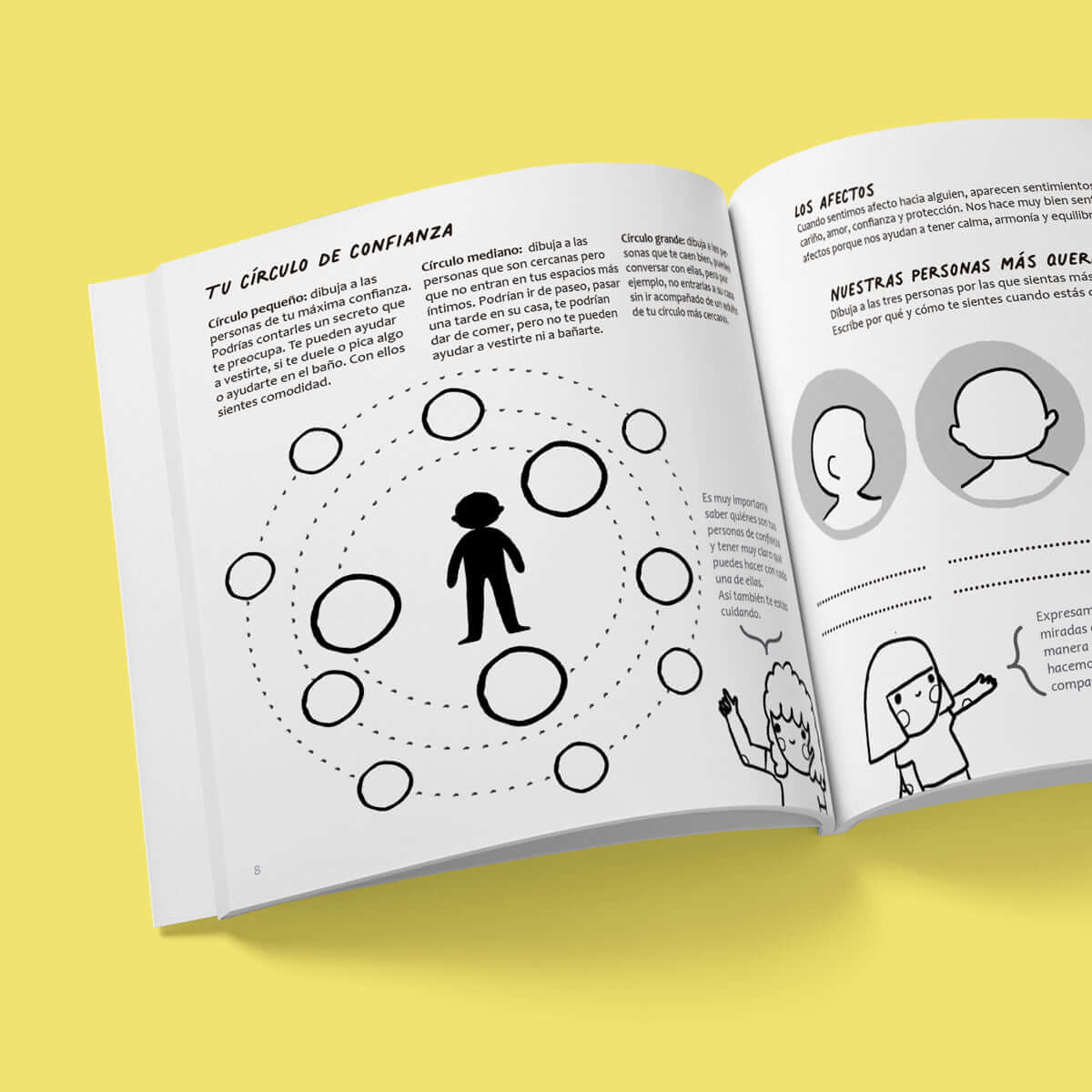 libro pintar autocuidado abuso sexual infantil ninos desde 3 anos