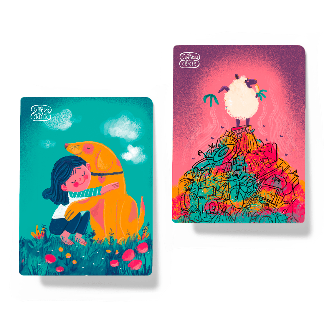 Mis Cuentos para Crecer - Cuentos para Dormir - Set 30 cuentos Autocuidado y Bienestar - Niños desde 4 años - Editorial Teraideas