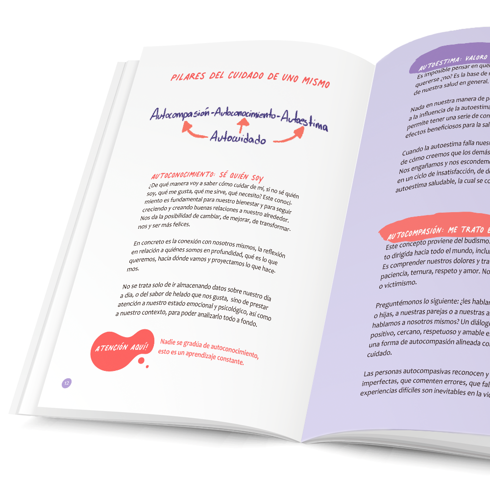 Libro BIEN! - Manual de Autocuidado y Bienestar - Mente, Emociones, Ambiente y Relaciones - Para Jóvenes y Adultos